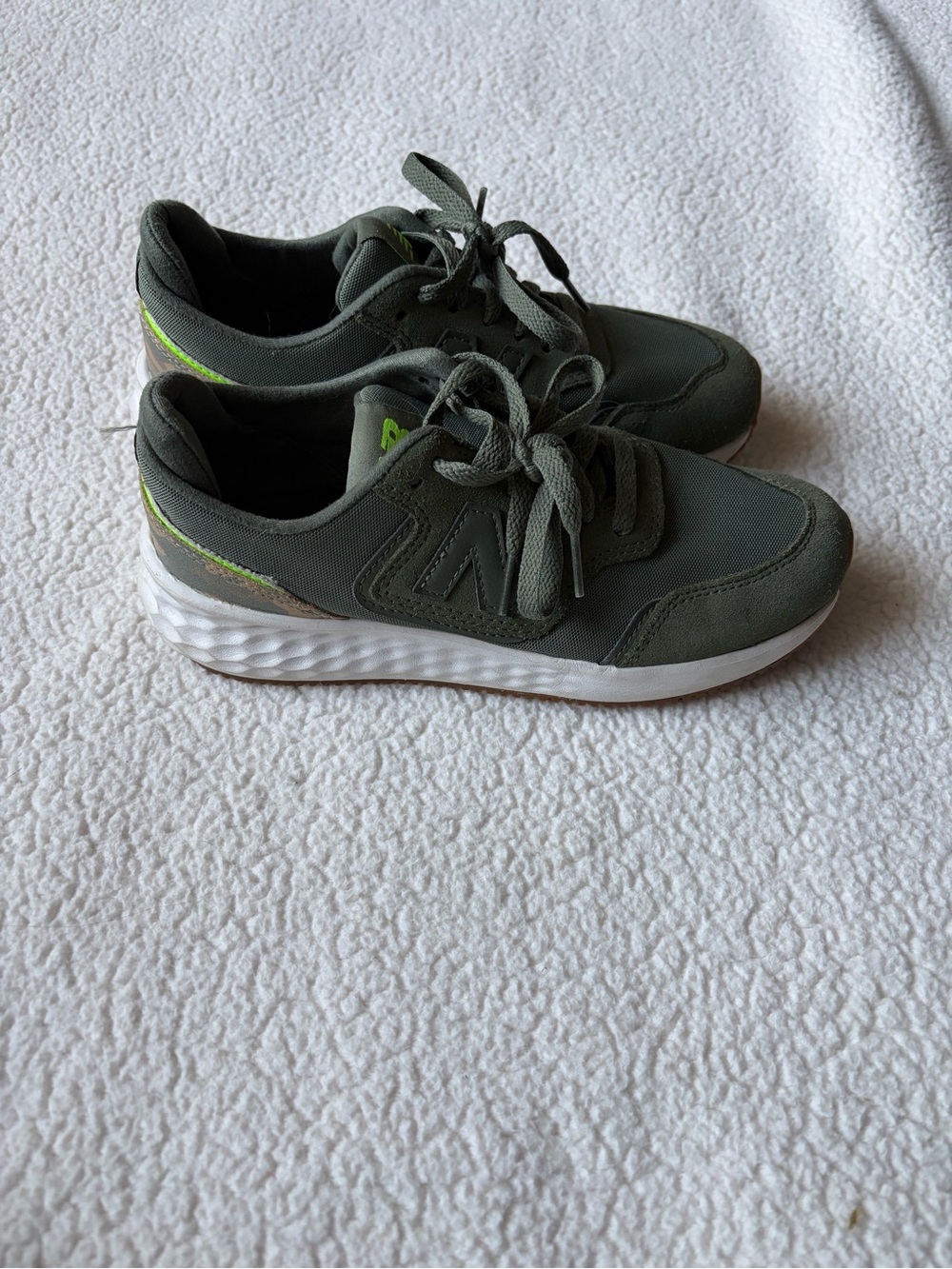 New Balance Olive Green Sneakers